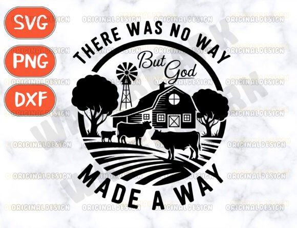 But God Svg, Western Cow Svg, Christian