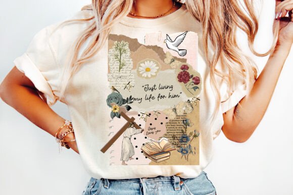Christian Bible Verse PNG for T-Shirt Designs