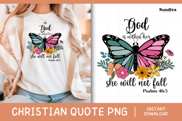 Christian Faith Quote Sublimation PNG 7 T-Shirt Designs