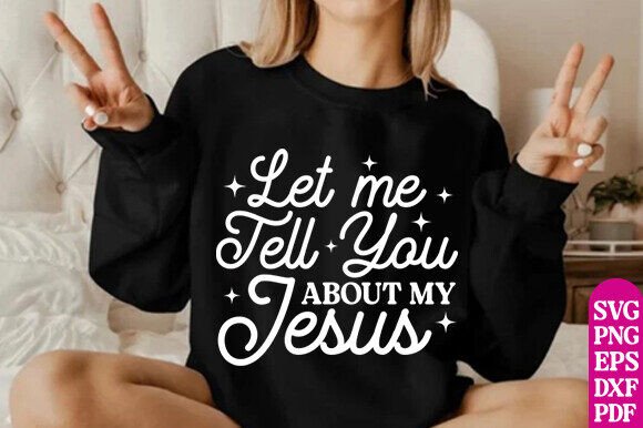 Christian PNG, SVG & Jesus Designs for T-Shirt Branding