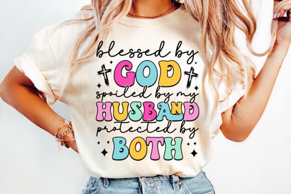 Funny Christian Wife PNG, Retro Wife PNG