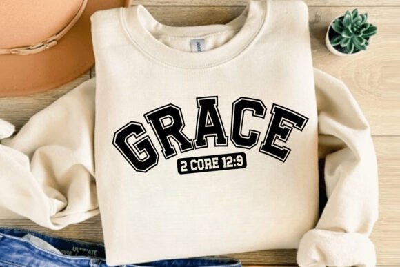 Grace 2 Core 12 9 SVG: Jesus T-Shirt Designs