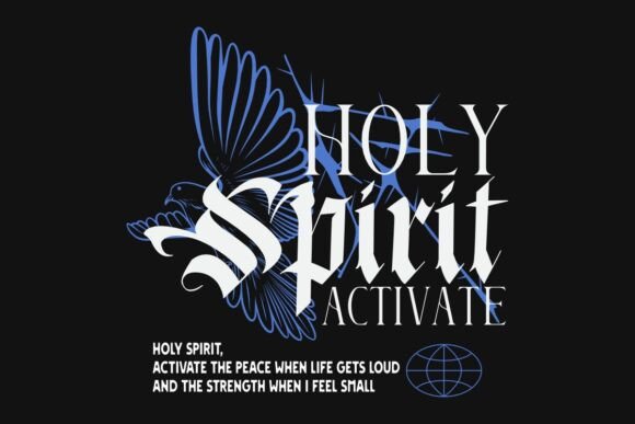 Holy Spirit Activate T-Shirt Designs
