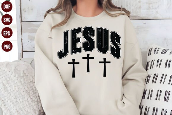 Jesus SVG & PNG for T-Shirt Designs