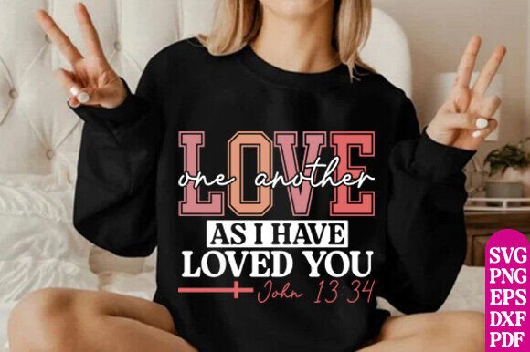 Love Bible Verse SVG: Christian Love SVG for T-Shirt Designs