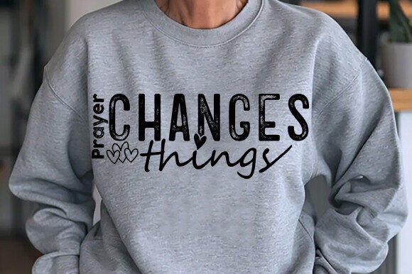 Prayer Changes Things SVG PNG, Jesus Svg