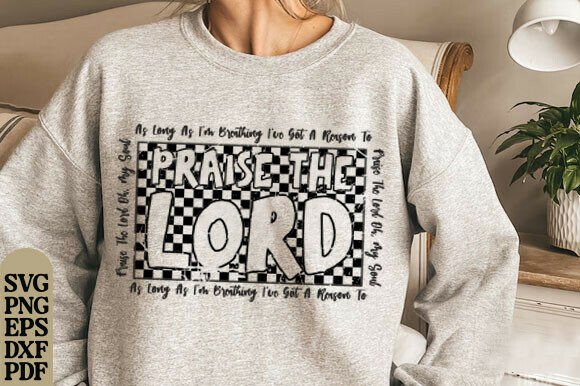 Retro Checkered Christian PNG, Trendy T-Shirt Designs