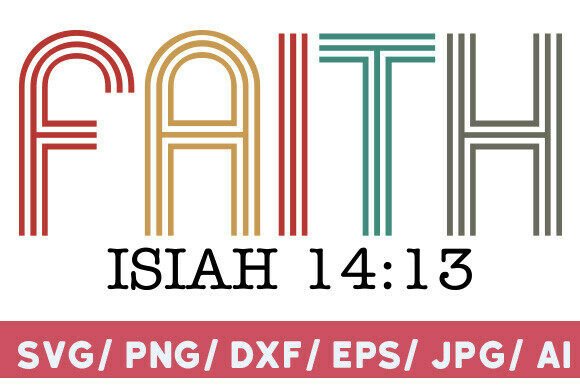 Retro Faith SVG: Easter Christian T-Shirt Designs